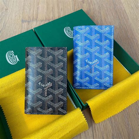 saint pierre goyard card wallet.